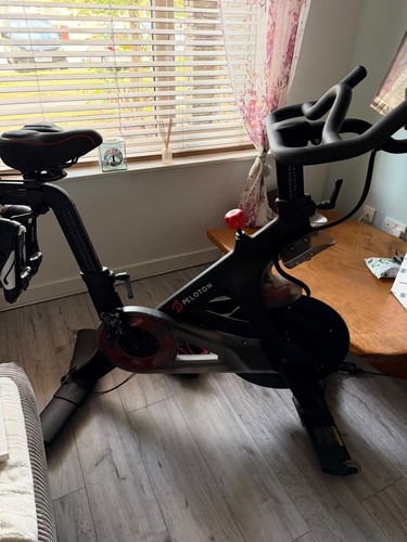 Peloton exercise bike - with, 2