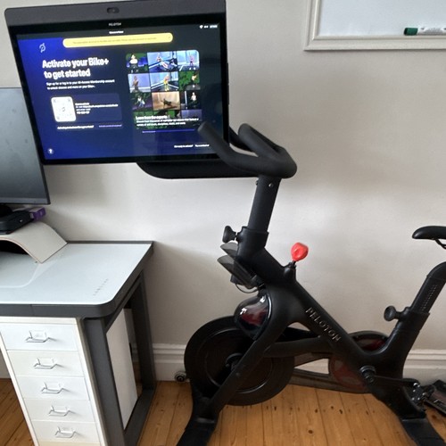 Peloton plus bike upright - peloton,