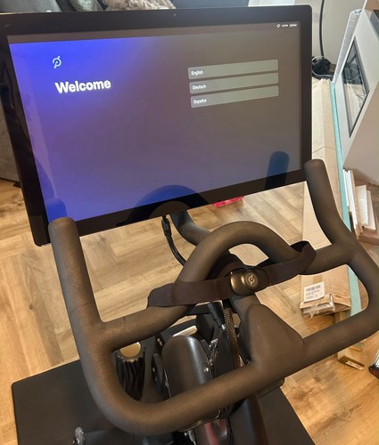 Peloton exercise bike - bike, in