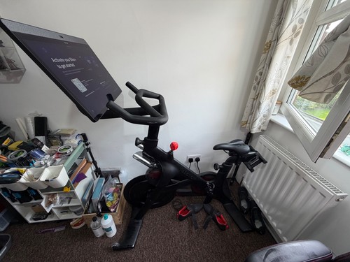 Peloton bike used in - (plus),