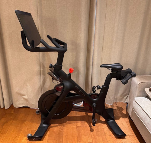 Peloton bike plus with swivel - plus,