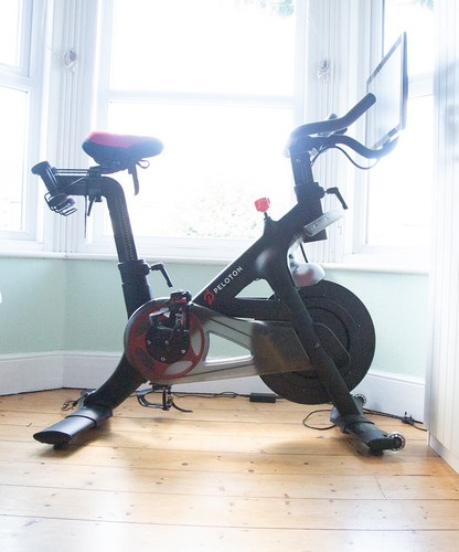 Peloton exercise bike - exercise,