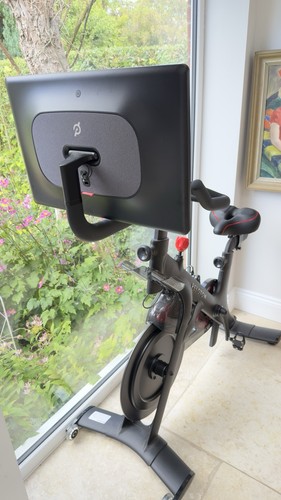 New peloton exercise bike - exercise,