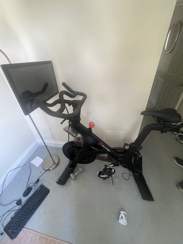 Peloton exercise bike - peloton, indoor