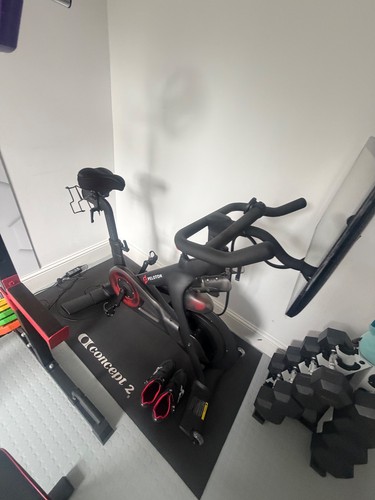 Peloton exercise bike with - exercise,