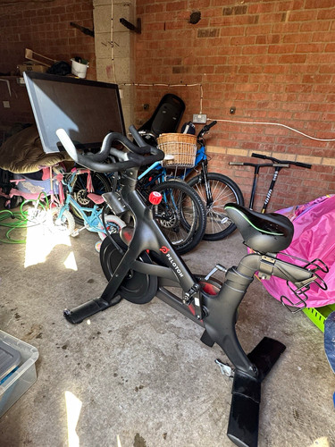 Peloton upright exercise bike - peloton,